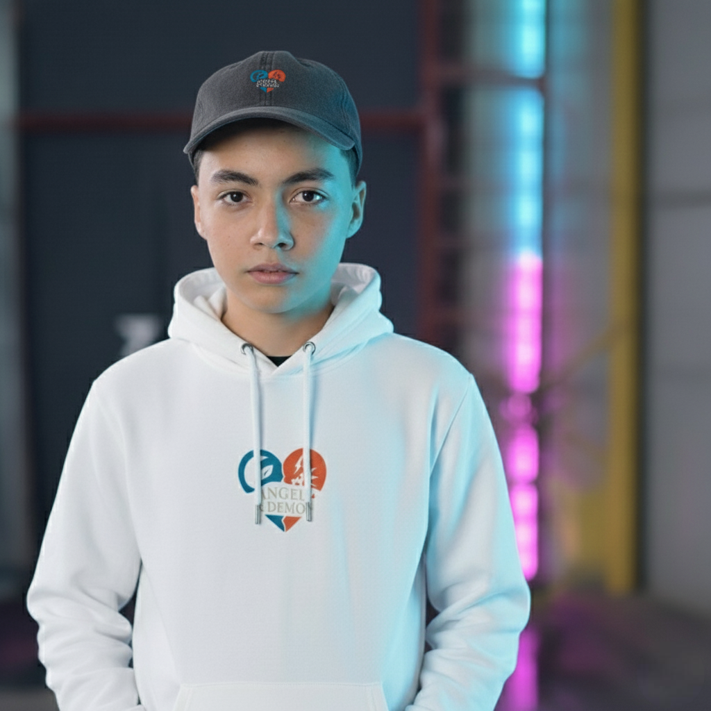 Angel & Demon Youth Heavy Blend Hoodie.