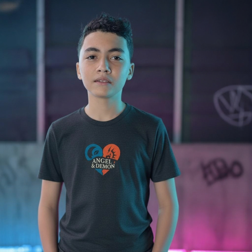 Angel &amp; Demon — Unisex Premium T-Shirt