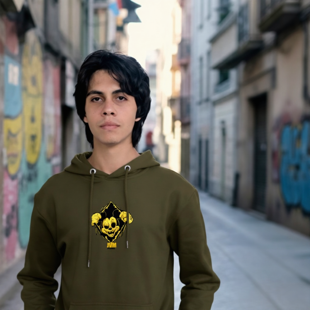 Angel & Demons Graphic Unisex Hoodie