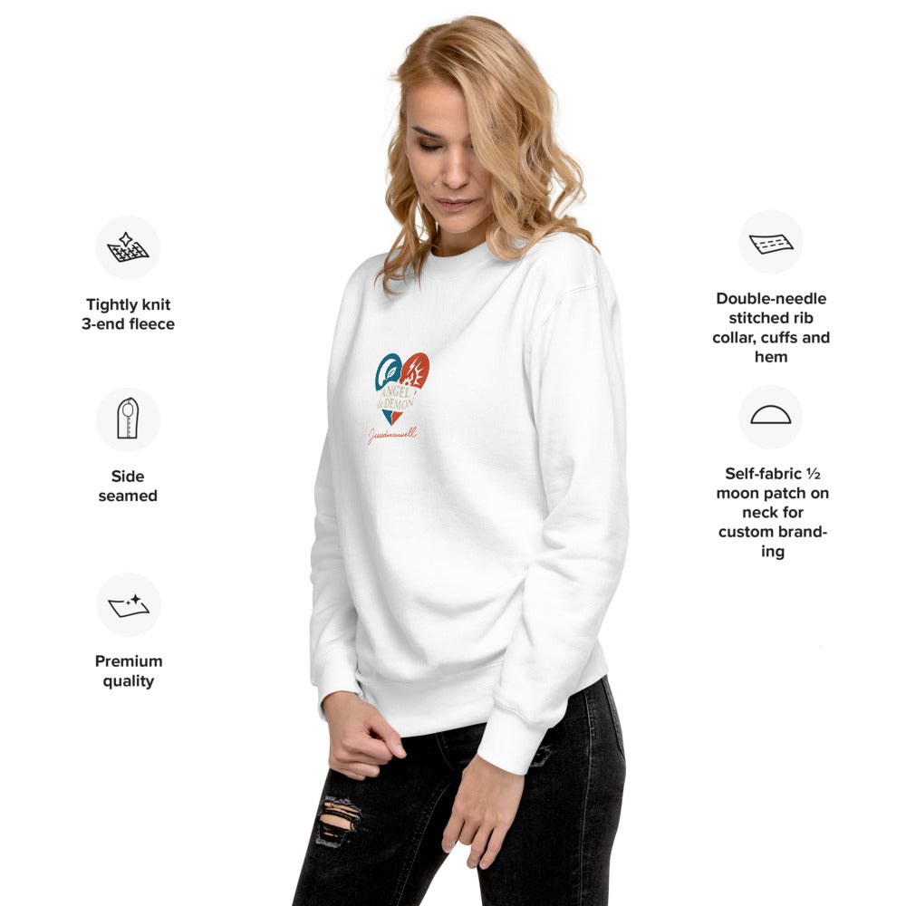 Angel &Demon — Premium Unisex Sweatshirt