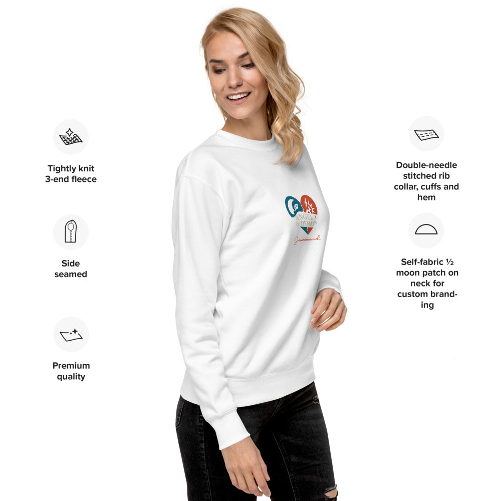Angel &Demon — Premium Unisex Sweatshirt